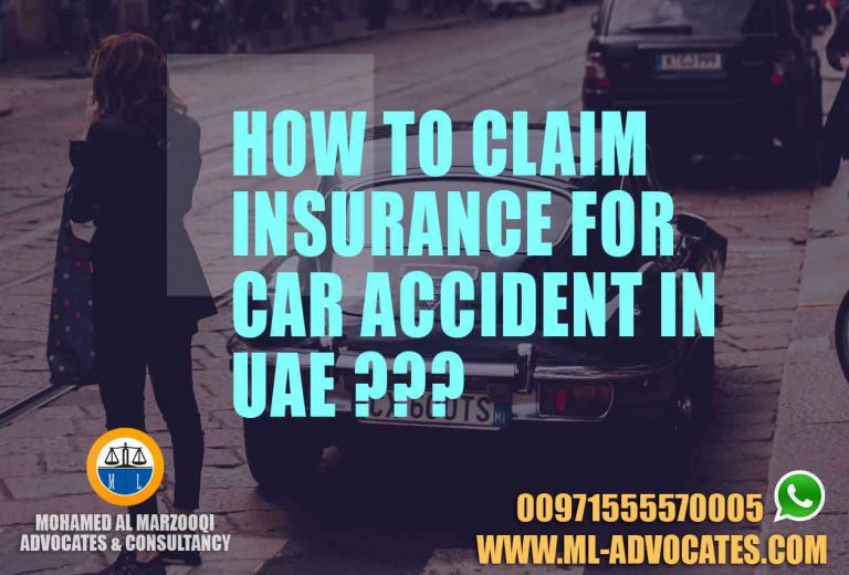 Claim Insurance Car Accident UAE