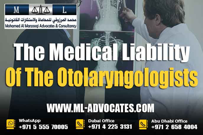 The Medical Liability Of The Otolaryngologists – UAE